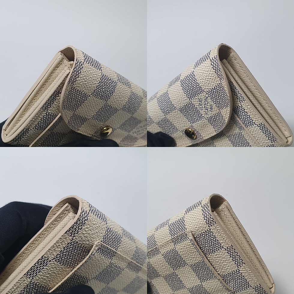 Thumbnail: Louis Vuitton Ceinture Pochette Solo Damier Azur M9835 CLA929