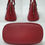 Thumbnail: GUCCI GG GHW 2 Way Shoulder Bag 449661 Calfskin Leather Red GA226