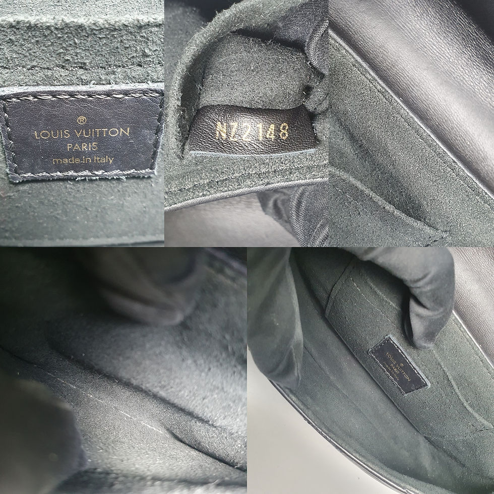 Thumbnail: Louis Vuitton New Wave PM Black M51683 LF641