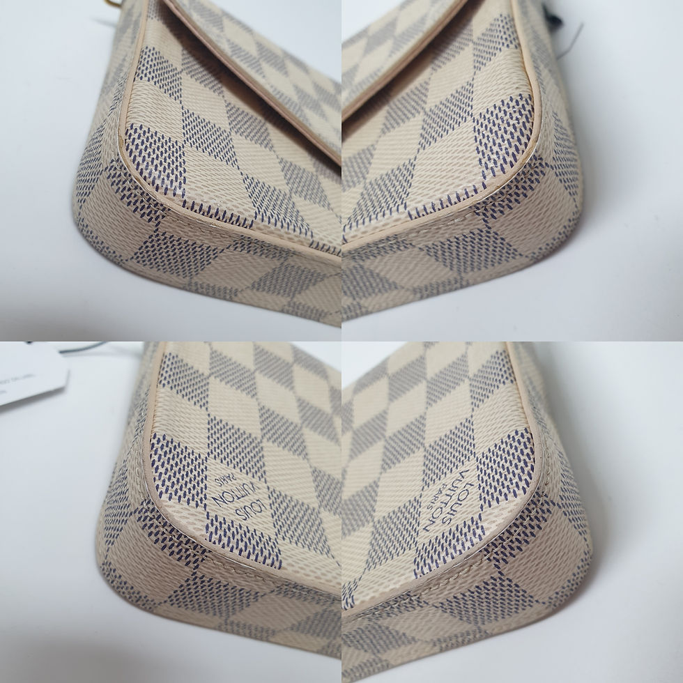 Thumbnail: LOUIS VUITTON Pochette Felicie Chain Wallet N63106 It stinks LE923