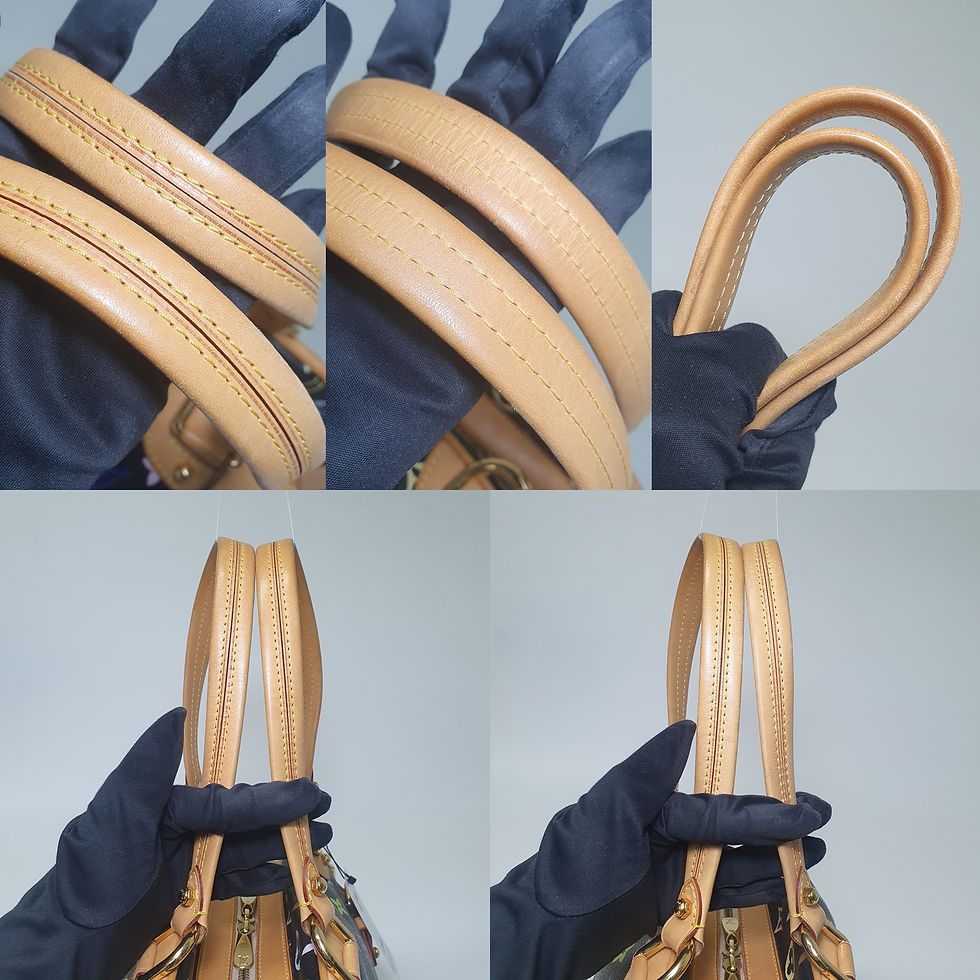 Thumbnail: Louis Vuitton Claudia Monogram Multicolor Noir M40194 LF656