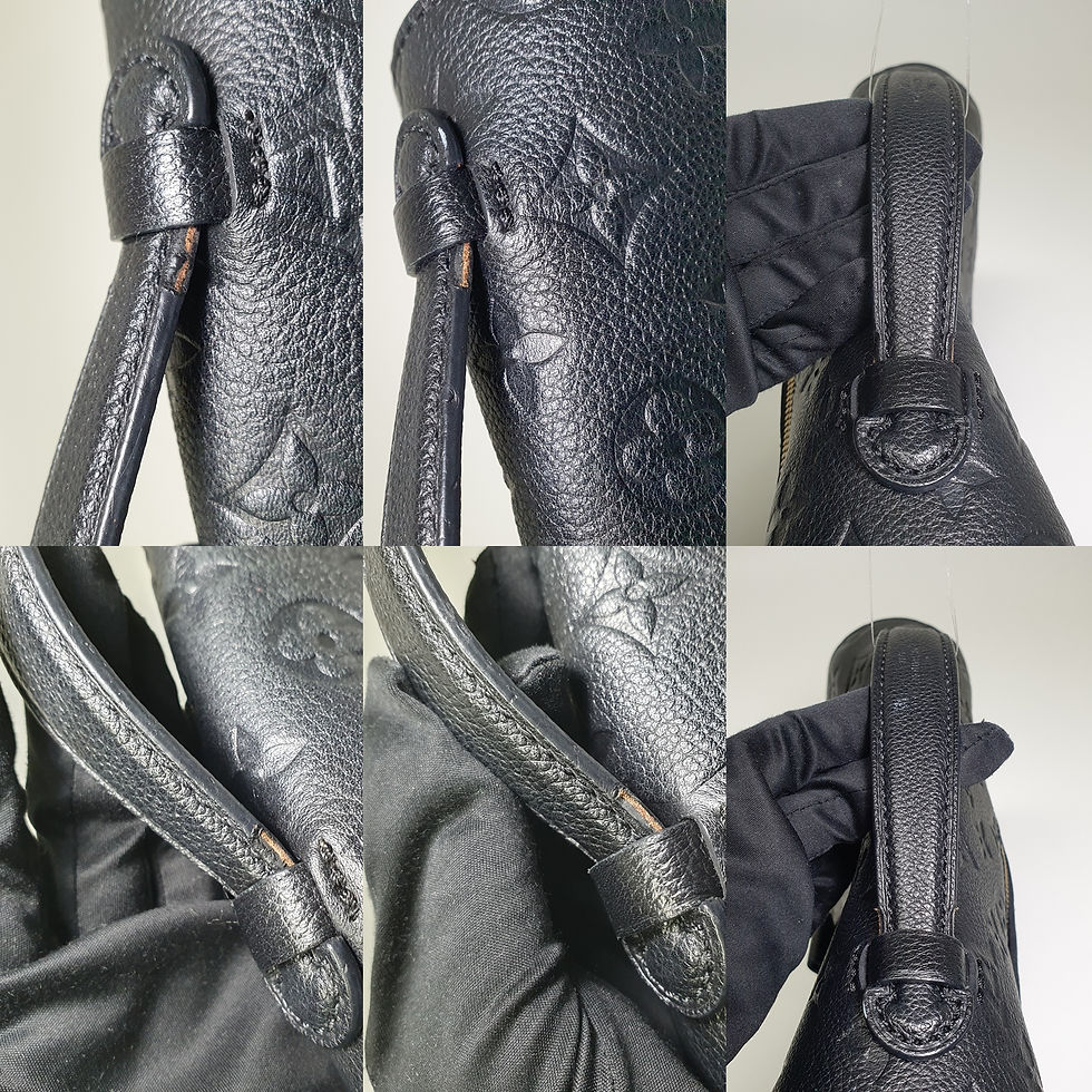 Thumbnail: LOUIS VUITTON Pochette Metis MM Empreinte M41487 No Strap CLA739