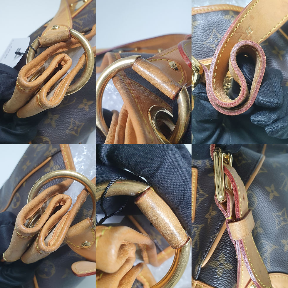 Thumbnail: LOUIS VUITTON Galliera PM Monogram M56382 Engraved Initials LF199