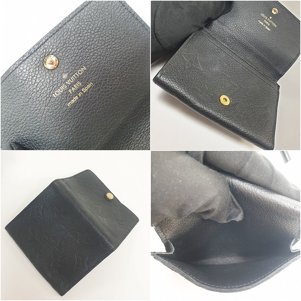 Thumbnail: LOUIS VUITTON Empreinte Business Card Holder M58456 ALA690
