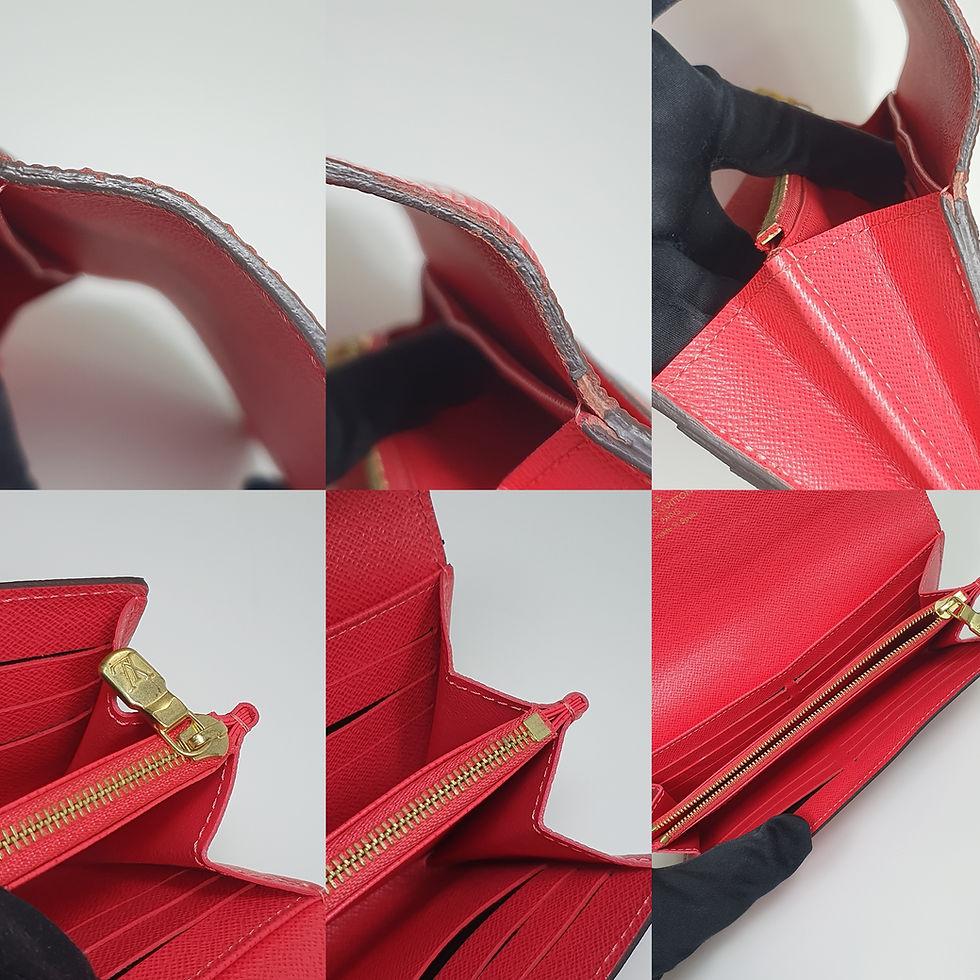 Thumbnail: Louis Vuitton Portefeuille Sarah M60938 LF751