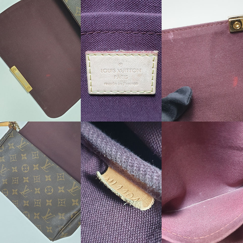 Thumbnail: LOUIS VUITTON Favorite MM Monogram M40718 CLA328