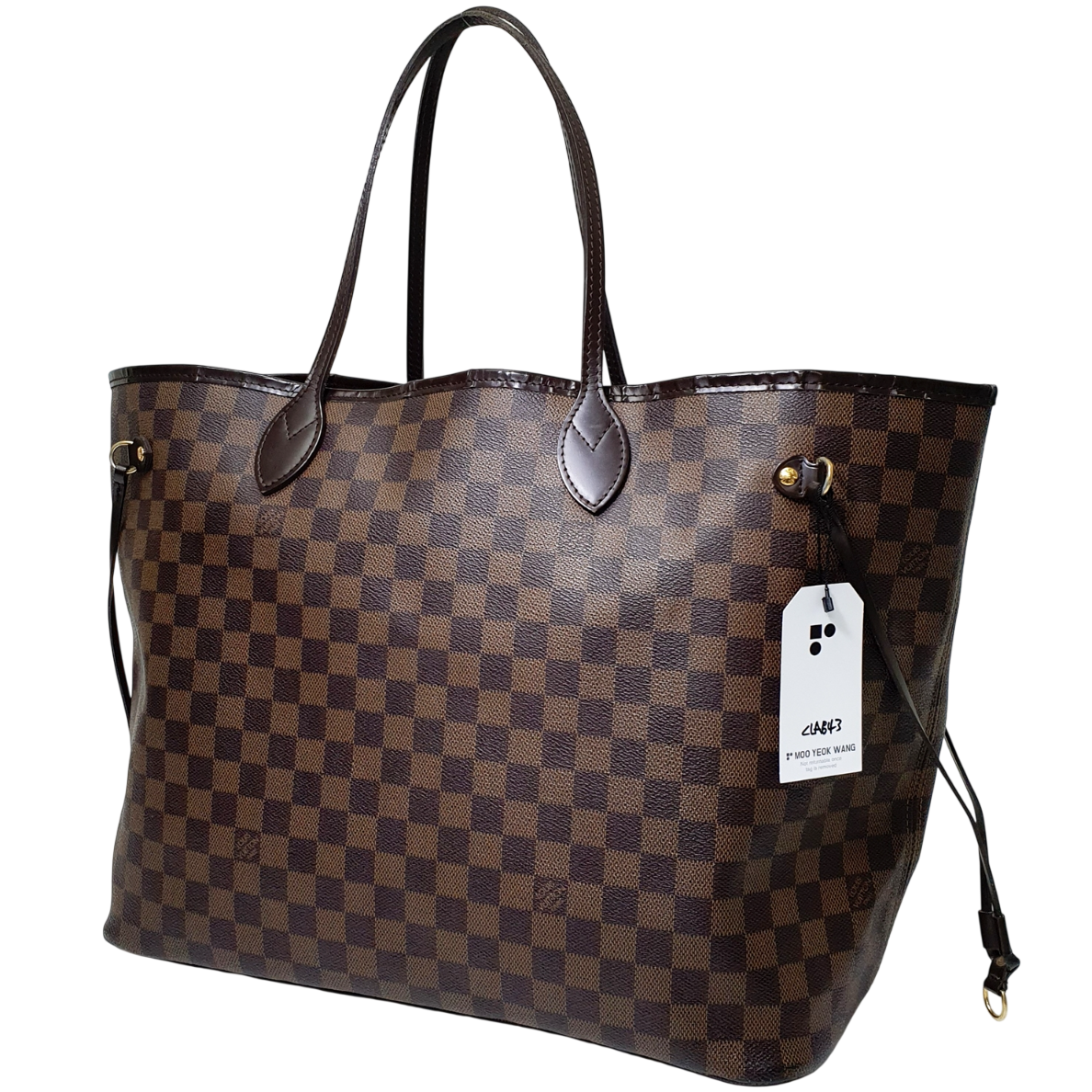 Louis Vuitton Neverfull GM Damier Ebene N51106 CLA843