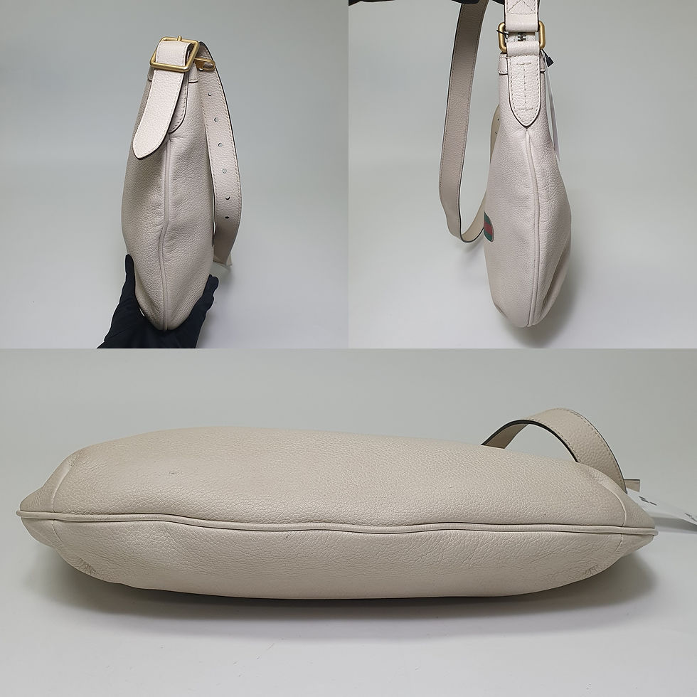 Thumbnail: GUCCI Shoulder Bag, Crossbody Half Moon Design 523588 Women's GA298