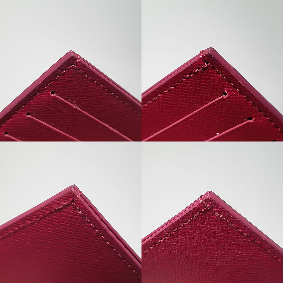 Thumbnail: LOUIS VUITTON Monogram Pochette Felicie Card Pocket Pouch Fuchsia LF227