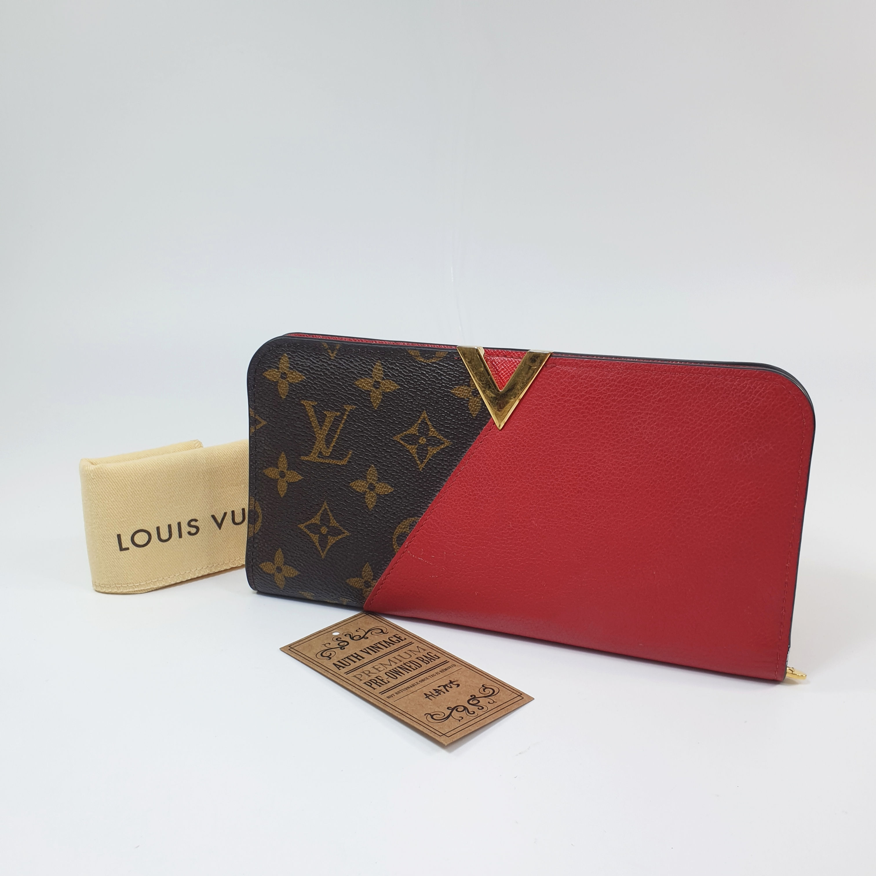 LOUIS VUITTON Kimono Long Wallet Monogram ALA705