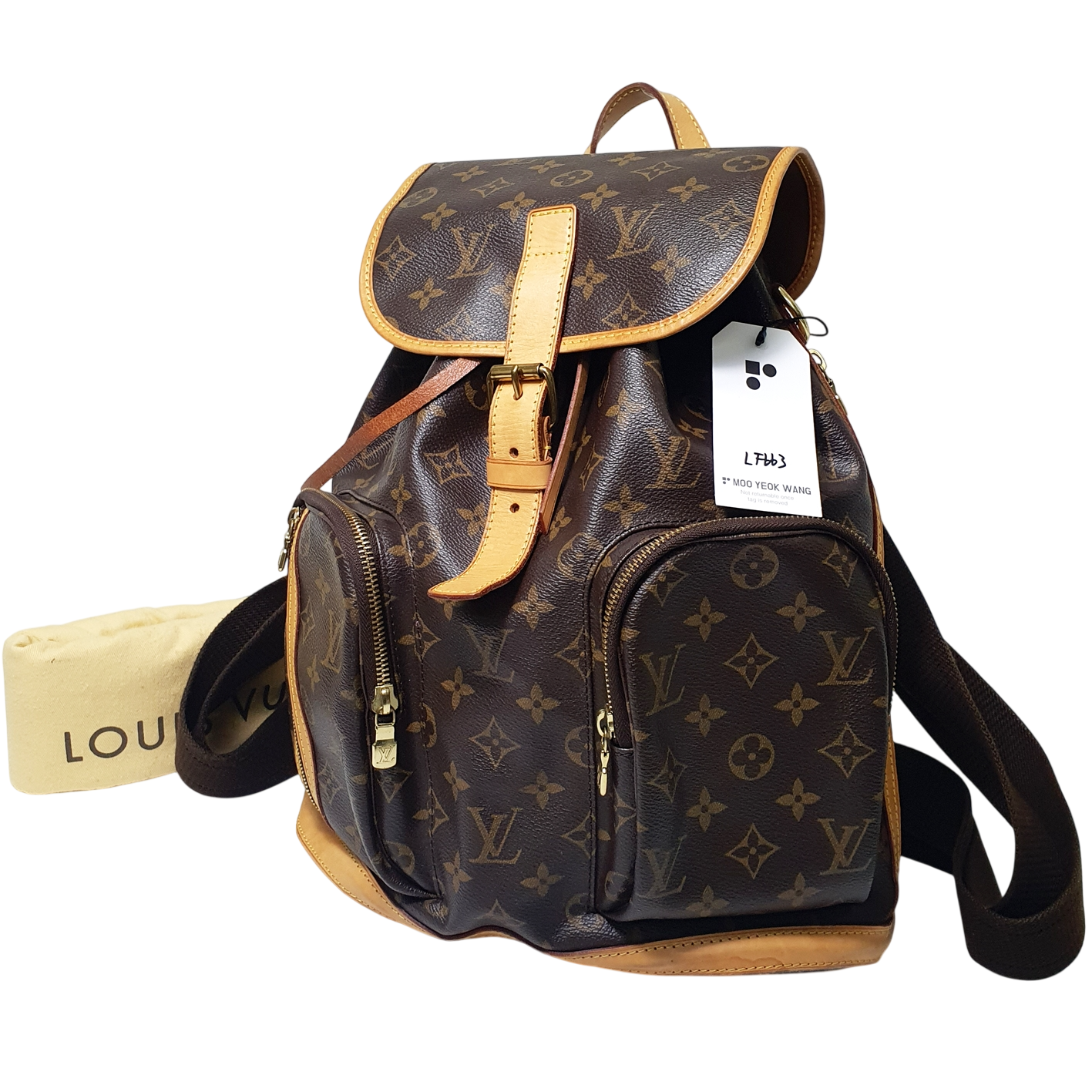 Louis Vuitton Sac A Dos Bosphore Backpack Monogram M40107 LF663