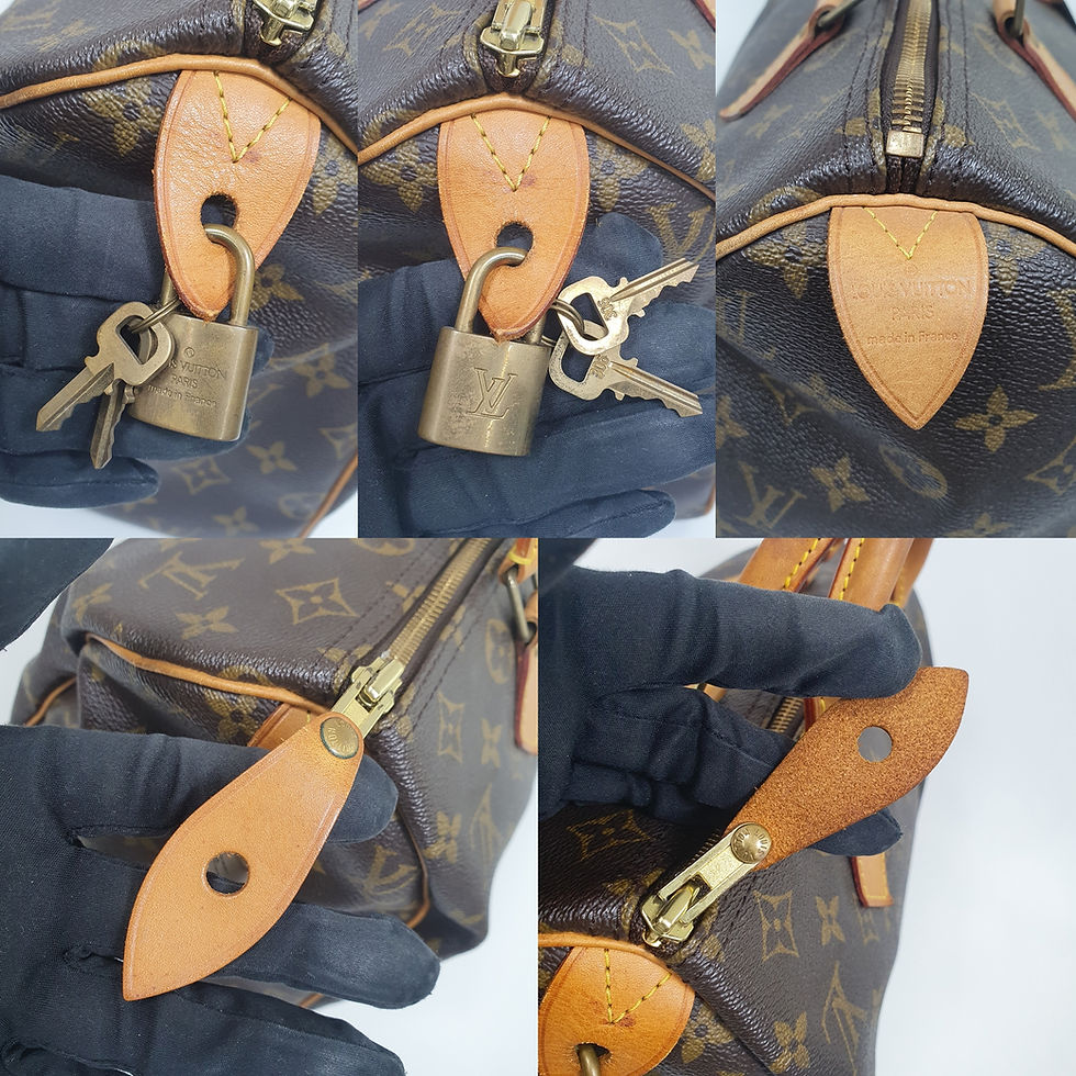 Thumbnail: Louis Vuitton Speedy 30 Monogram M41526 LF757