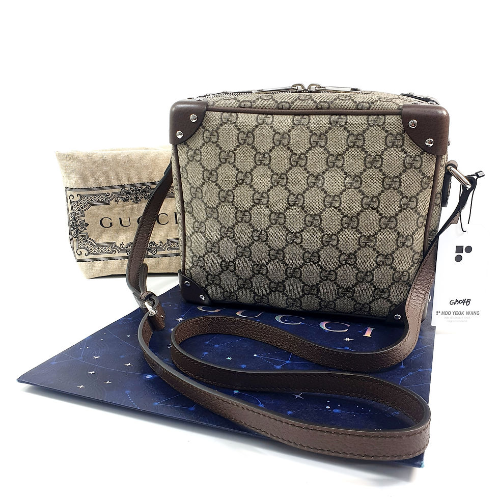 Thumbnail: GUCCI GG Supreme Canvas 626363 Shoulder Bag GA048