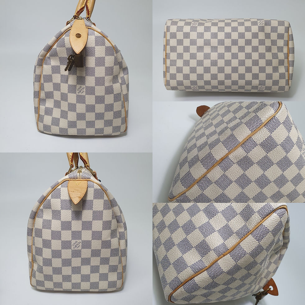 Thumbnail: LOUIS VUITTON Speedy 30 Damier Azur N41533 CLA596