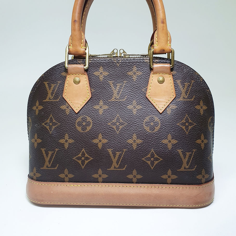 Thumbnail: LOUIS VUITTON Alma BB Monogram M53152 Without Key Holder Strap LF459