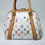 Thumbnail: LOUIS VUITTON Priscilla Monogram Multicolor Blanc M92647 LF477