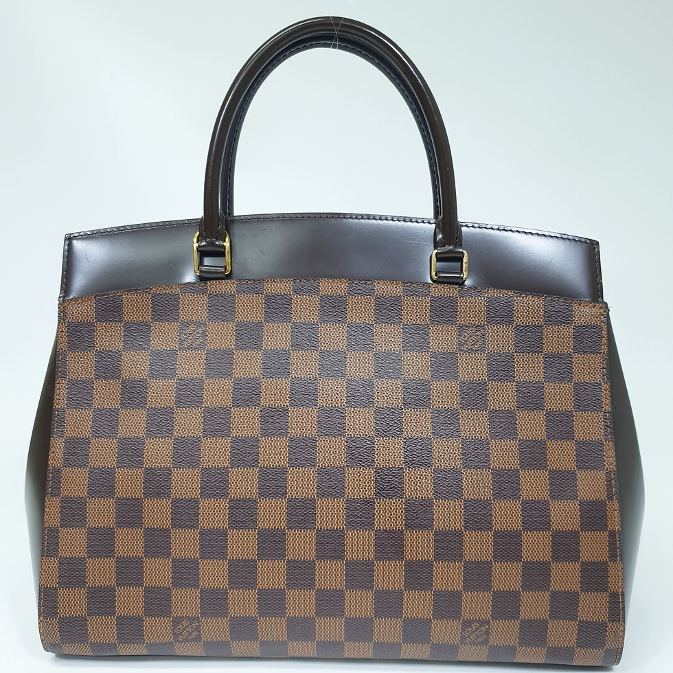 Thumbnail: LOUIS VUITTON Rivoli MM Damier Ebene N41150 Engraved Initials CLA203