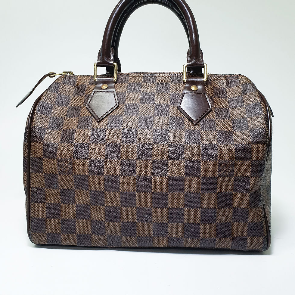 Thumbnail: LOUIS VUITTON Speedy 25 Damier Ebene N41532 No Two Keys and Lock LF310
