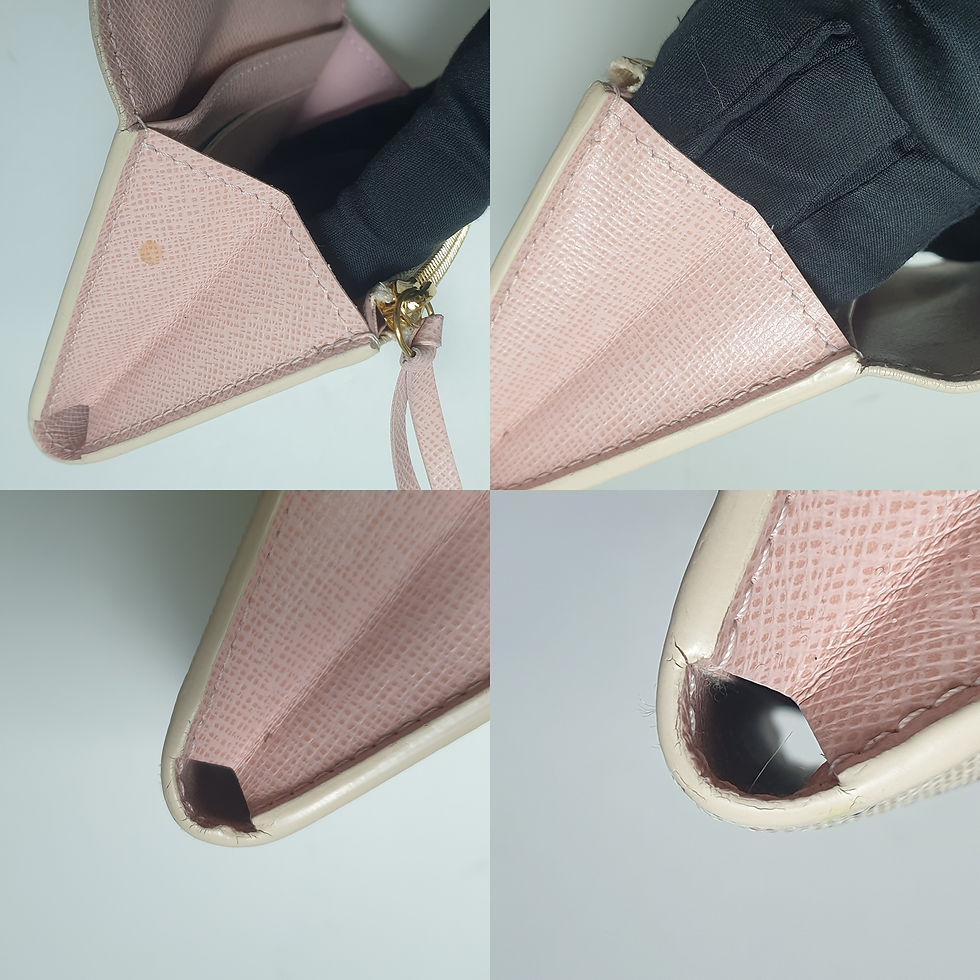 Thumbnail: LOUIS VUITTON Rosalie Coin Case N61276 ALA752
