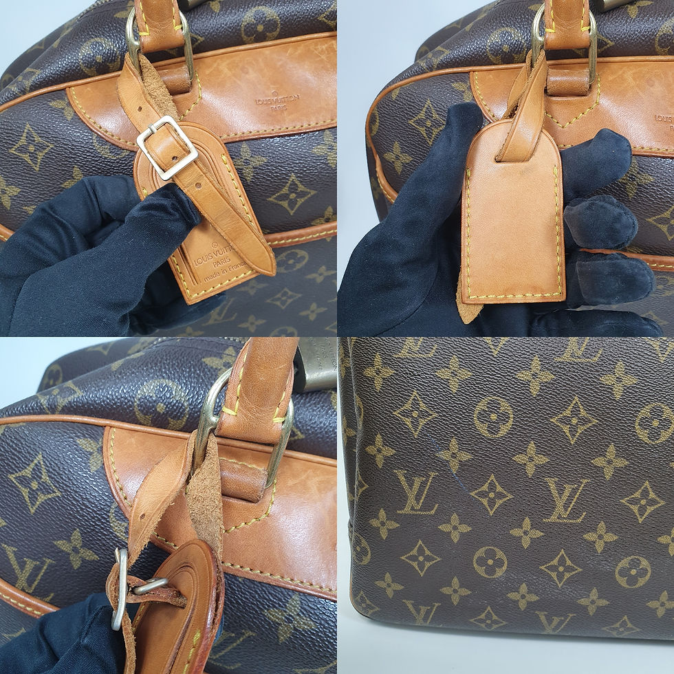 Thumbnail: Louis Vuitton Deauville Monogram M47270 No Two Keys LF796
