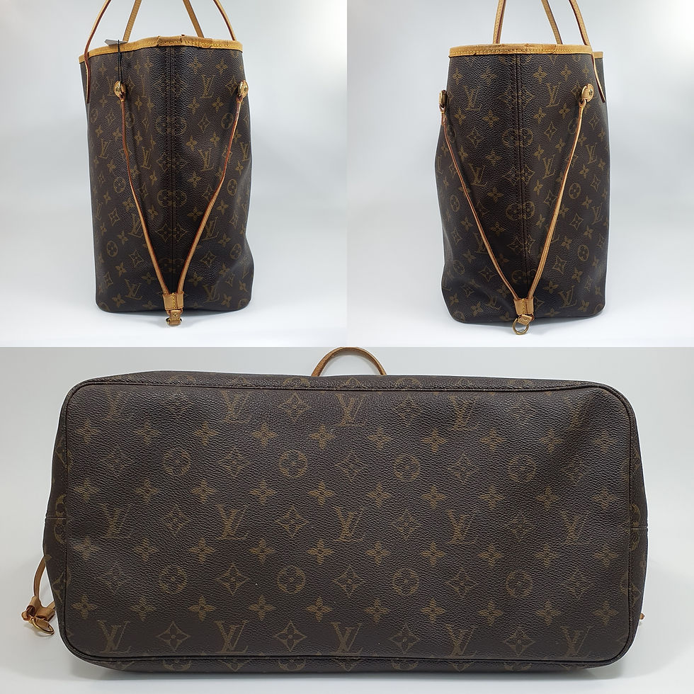 Thumbnail: Louis Vuitton Neverfull GM M40157 Broken Adjustable Strap CLB086