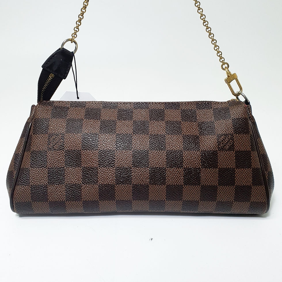 Thumbnail: LOUIS VUITTON Eva Clutch Damier Ebene N55213 LF436