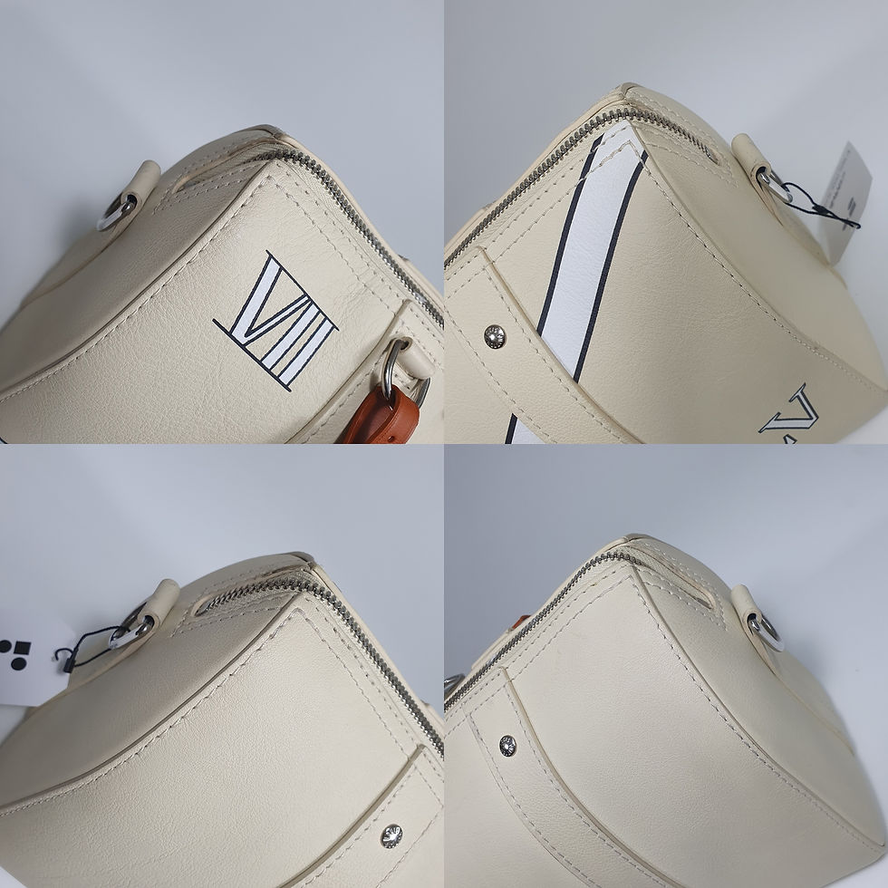 Thumbnail: Louis Vuitton City Keepall Trunk M59670 Initial Engraving CLA968