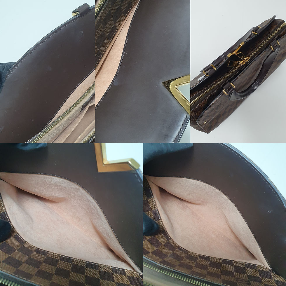 Thumbnail: LOUIS VUITTON Kensington Bowling Damier Ebene N41505 No Strap CLA573