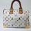 Thumbnail: LOUIS VUITTON Speedy 30 Monogram Multicolor Blanc M92643 CLA580