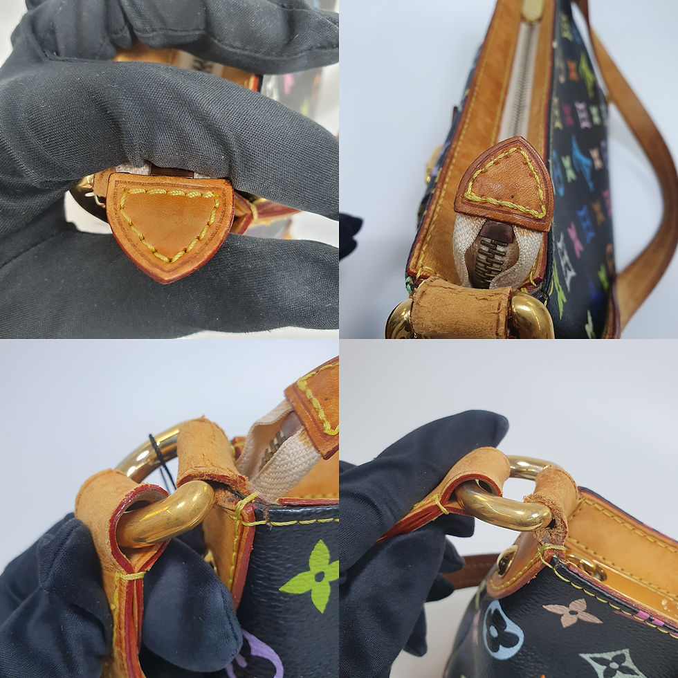 Thumbnail: Louis Vuitton Eliza Monogram Multicolor Noir M40099 CLB127