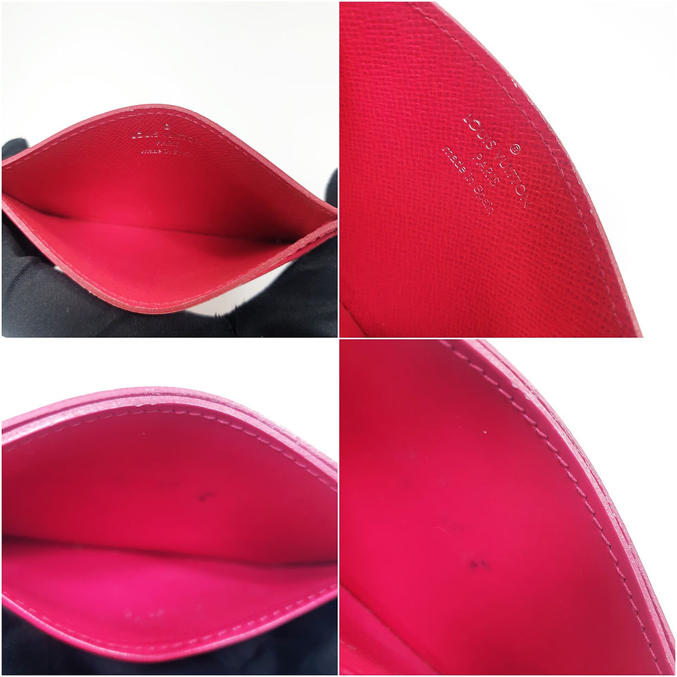 Thumbnail: LOUIS VUITTON Till Epi Card Case M69154 ALA695