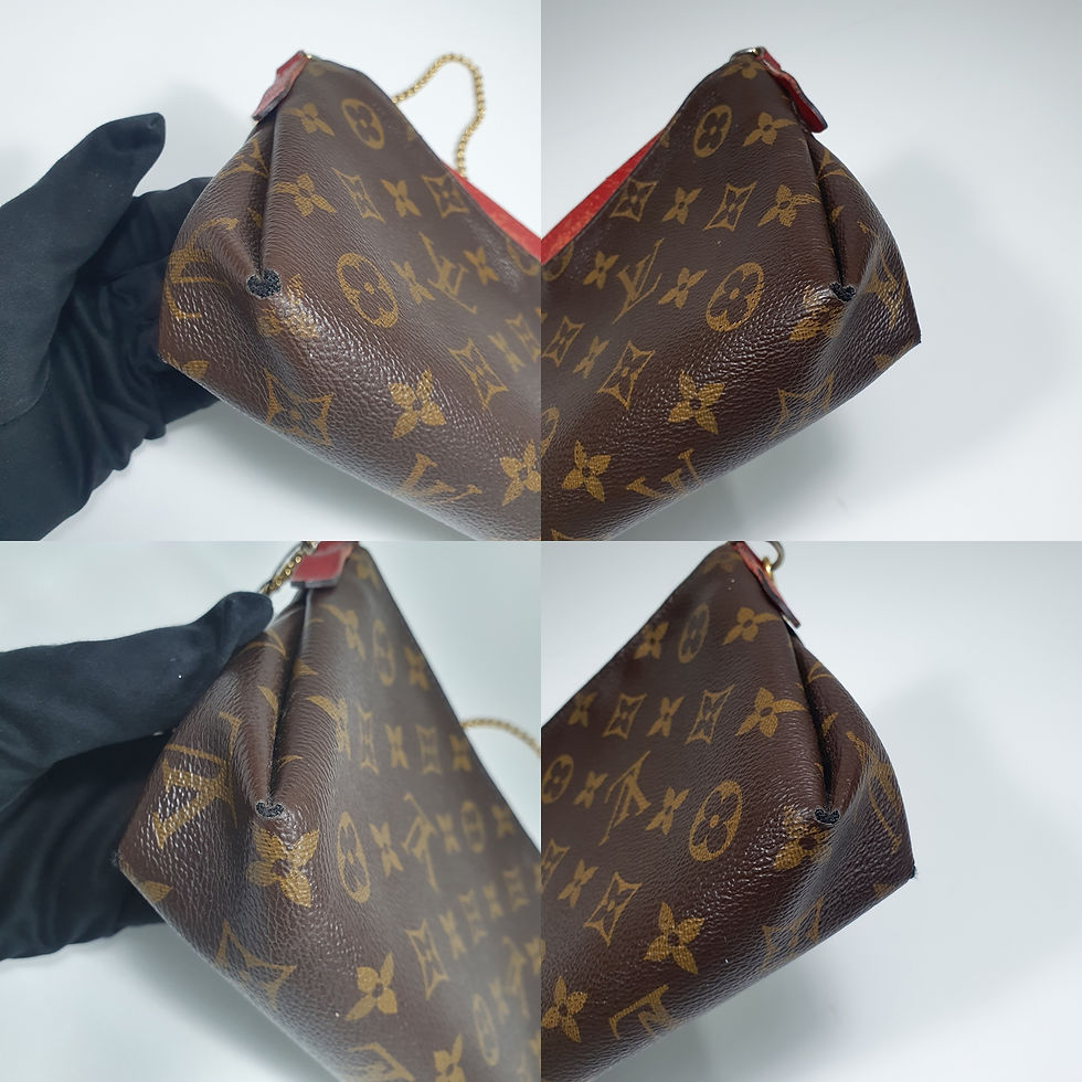 Thumbnail: Louis Vuitton Pallas Clutch Monogram Cerise M41638 LF718