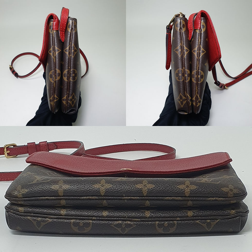 Thumbnail: LOUIS VUITTON Twice Monogram Cerise M50184 CLA668