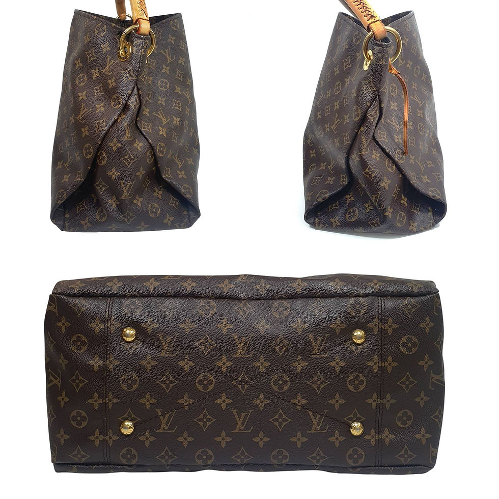 Thumbnail: Louis Vuitton Artsy MM Monogram M40249 Broken O-ring Strap CLA999