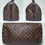 Thumbnail: LOUIS VUITTON Speedy Bandouliere 35 Damier Ebene N41182 CLA602