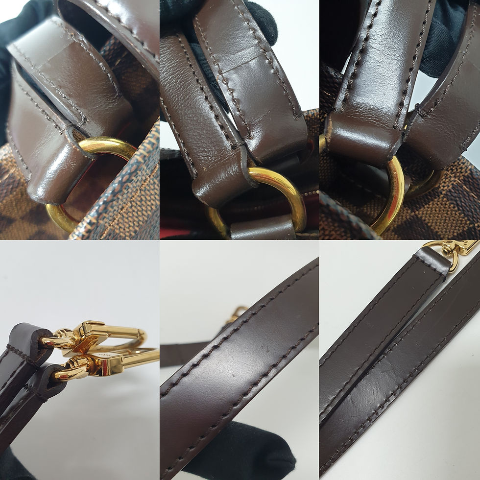 Thumbnail: LOUIS VUITTON Cabas Rosebery Damier Ebene N41177 CLA284