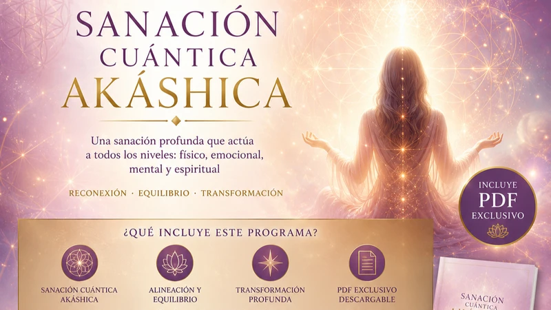 Sanación Cuántica Akáshica, programa de transformación interior de Hermandad Akáshica.