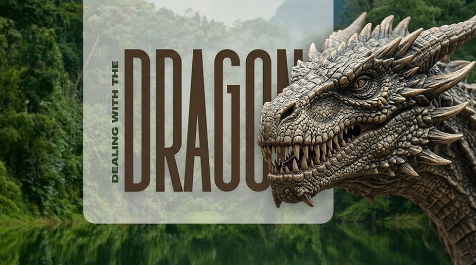 "And he laid hold on the dragon, that old serpent..." (Revelation 20:2)