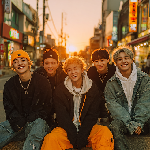 lsj144_A_candid_group_shot_for_album_cover_of_a_K-pop_band_la_da4fa6a8-02c3-42aa-b75e-5fb4