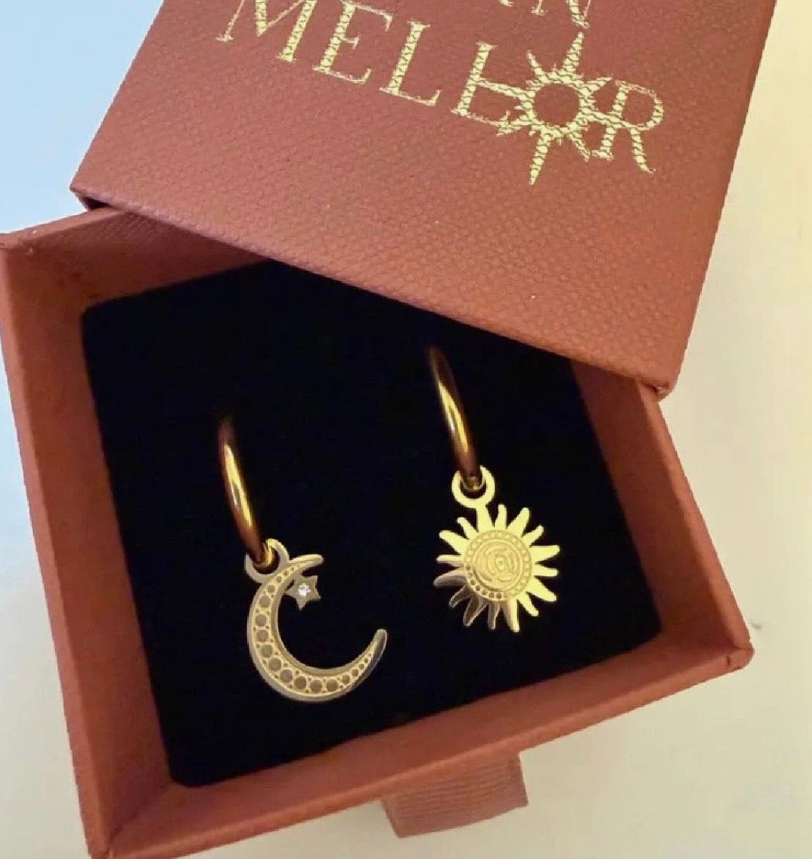 SUN & MOON earrings