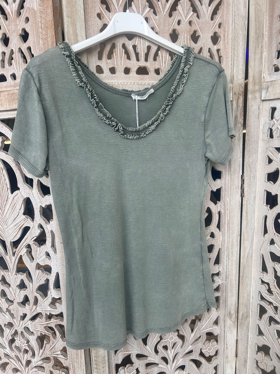 Thumbnail: FRILLS cotton T-shirt 