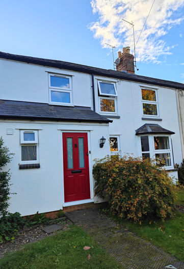 uPVC casement windows fitted on a brick house in Hook Norton.