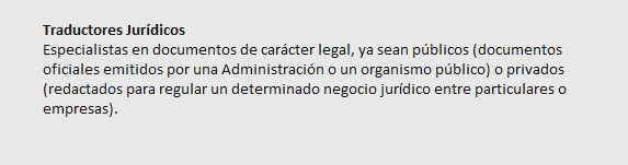 Traductor Jurídico