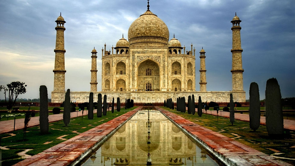 Taj Mahal, India.