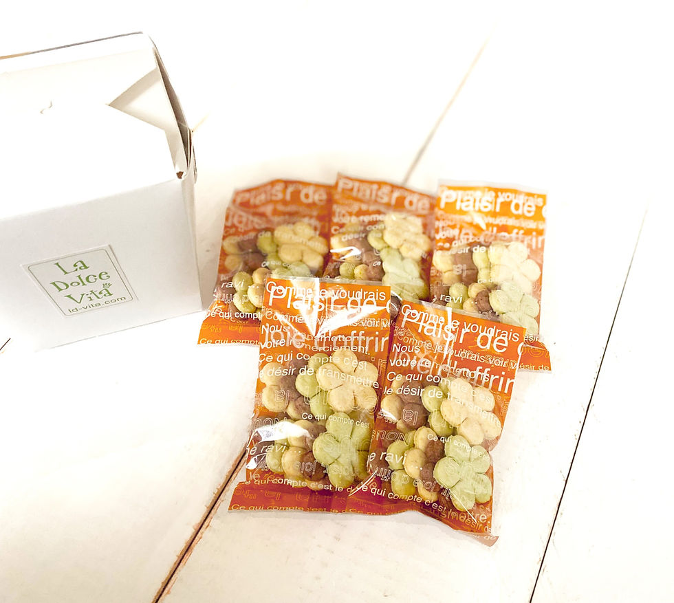 サムネイル： haricots＊３色豆のクッキー