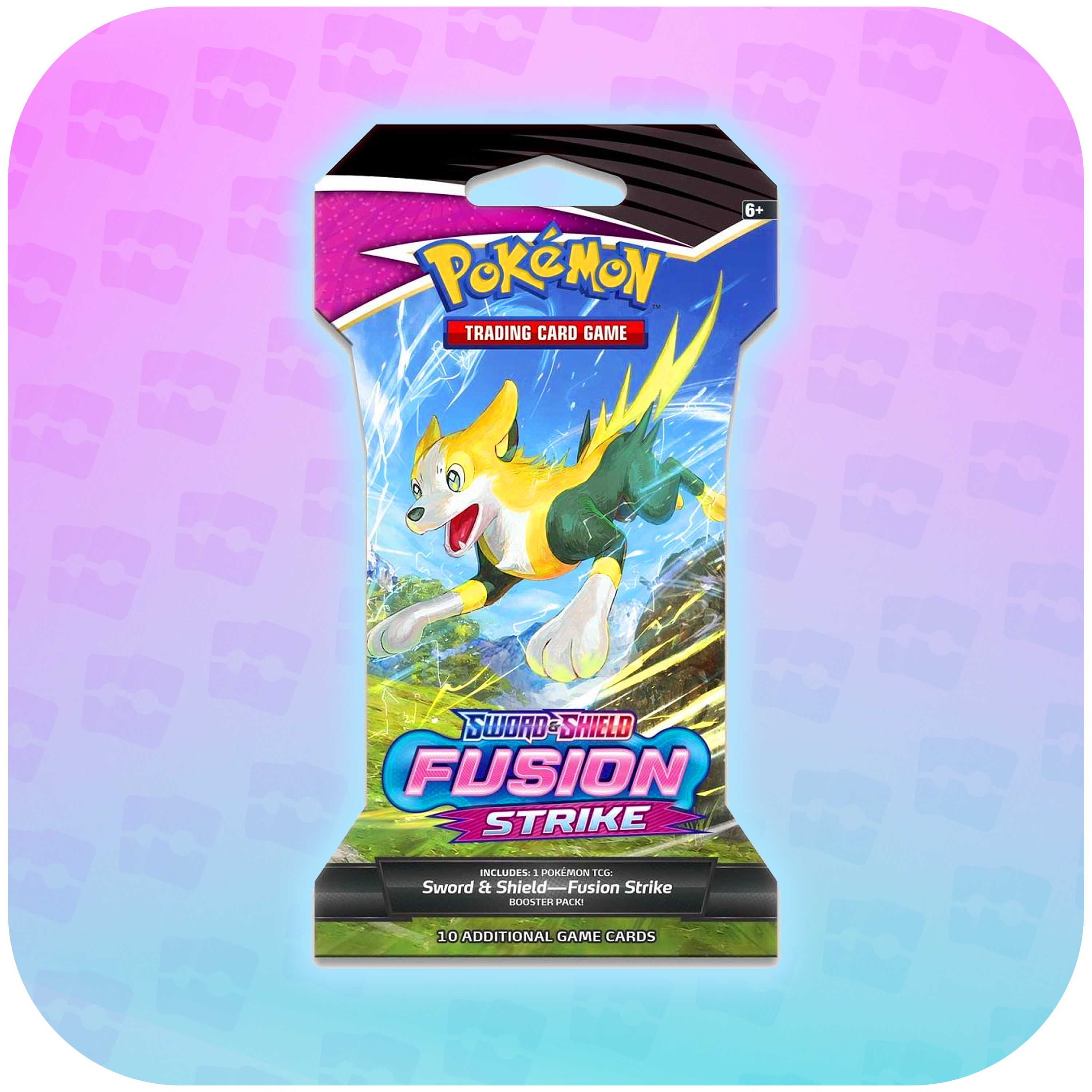 Pokémon Sword & Shield: Fusion Strike Sleeved Booster Pack