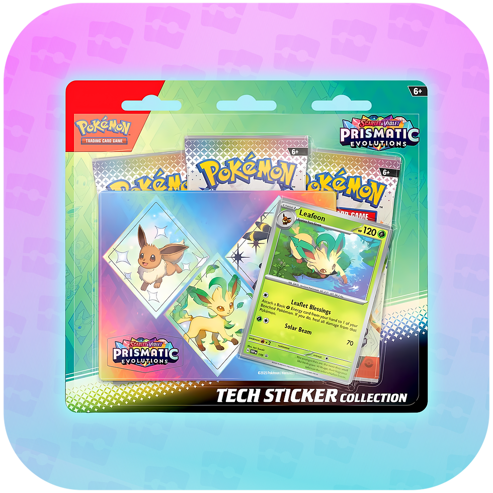 Thumbnail: Pokémon Scarlet & Violet: Prismatic Evolutions Tech Sticker Collection