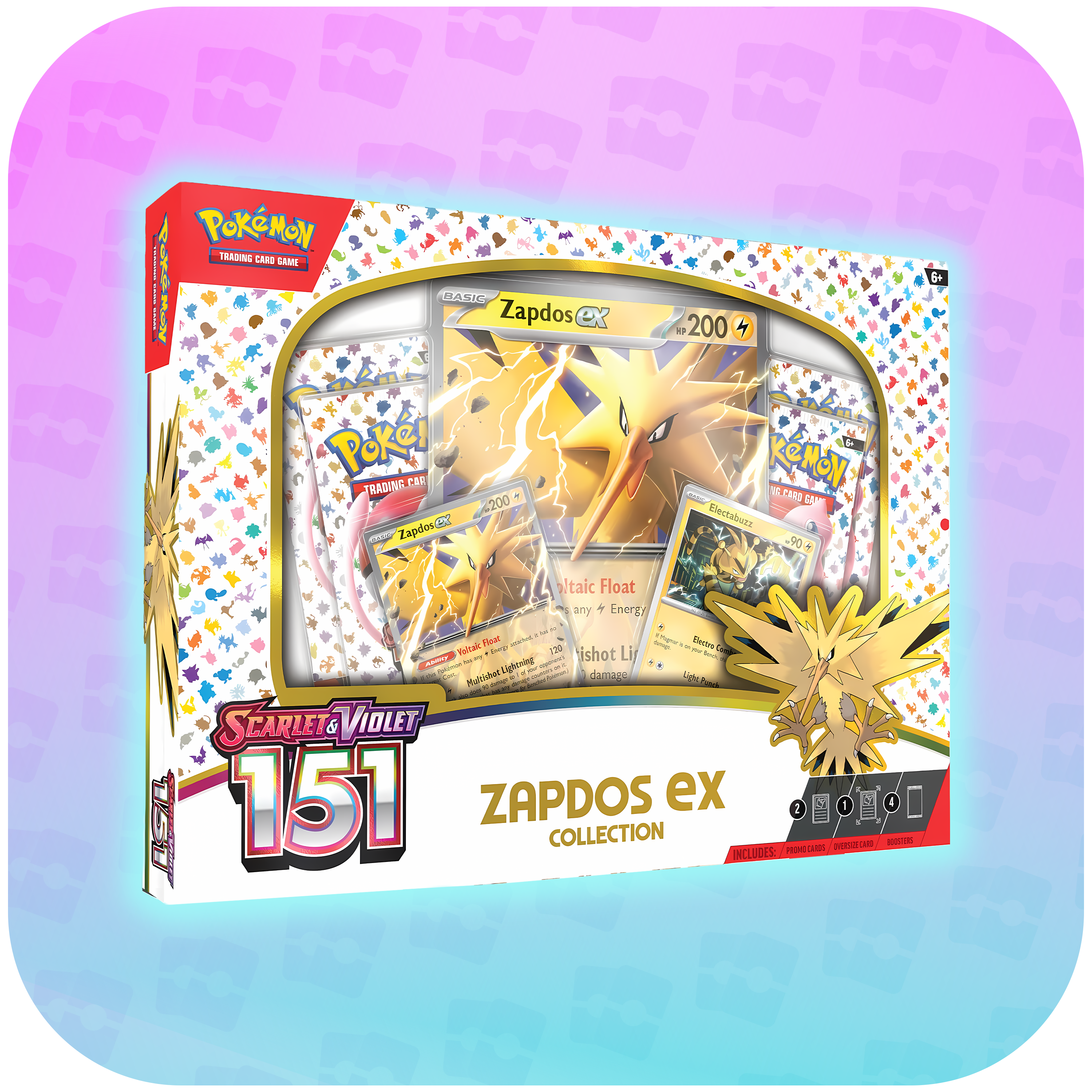 Pokémon Scarlet & Violet 151: Zapdos ex Collection