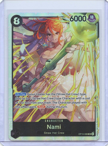 Nami OP15-086 SR | Adventure on Kami's Island (Near Mint) | MGH