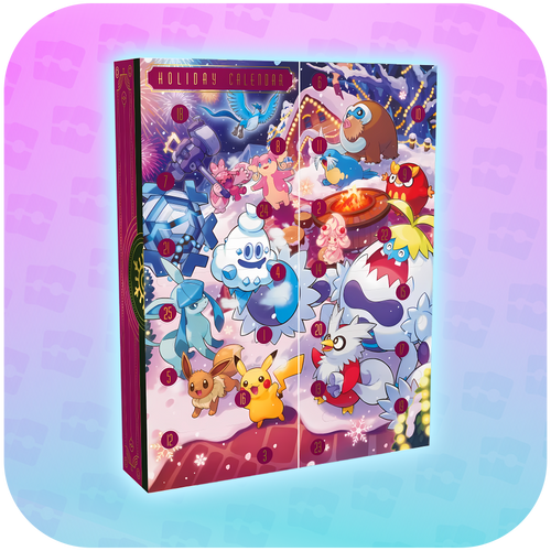 collectible 2025 pokemon trading card games holiday calendar PRE-ORDER] Pokemon TCG: Holiday Calendar 2025  Torch Nest